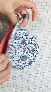 7.5K views · 52 reactions | ✂️Mini project made from scraps fabric. No sewing machine required. 淋瑱#DIY #tutorial #sewing #reels | Amika crafts | Facebook