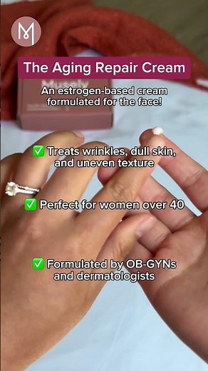 Using Your Estrogen Vaginal Cream On Your Face? There's A Better Way: The Aging Repair Cream