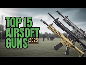 Top 15 Best Rated Airsoft Guns 2025!