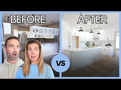 Complete Before and After Home Renovation | The Modern Farmhouse