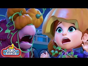 🎃 Dino Ranch Halloween Fun! Creepy Caurs & Pumpkin Rescue! 🦖✨ | Dino Ranch | Cartoons for Kids