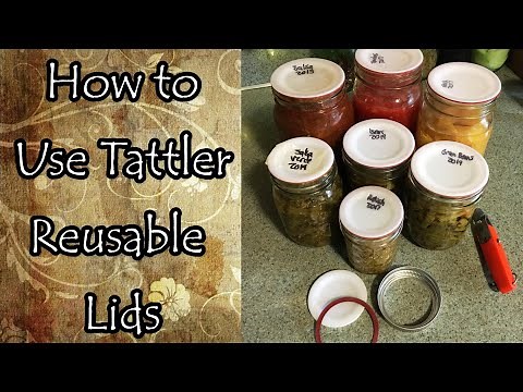 How to Use Tattler Reusable Lids (Including EZ Seal)