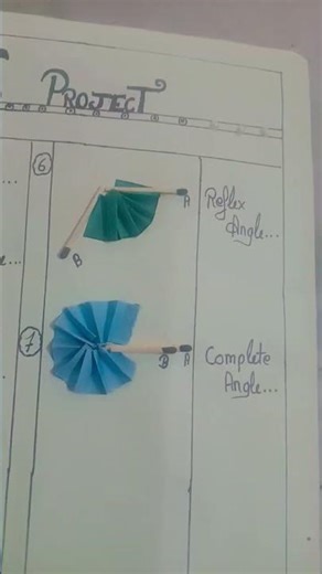 maths project 😄maths project 😄 type of angles 😄😄