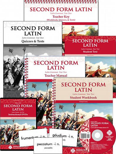 Second Form Latin Complete Set - Memoria Press: Classical Education