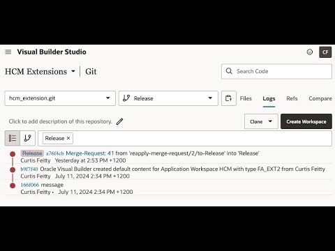 Selectively deploy Fusion Apps customizations with Visual Builder Studio