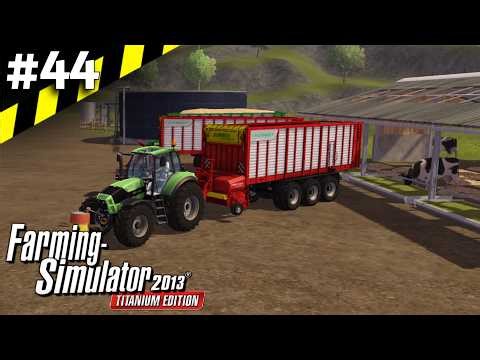 How to Harvest Grass in Farming Simulator 2013 – From Field to Feeder #44