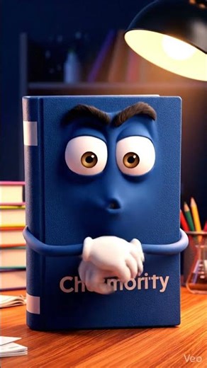 Animated chemistry book #ai #funny #aivideo #shorts