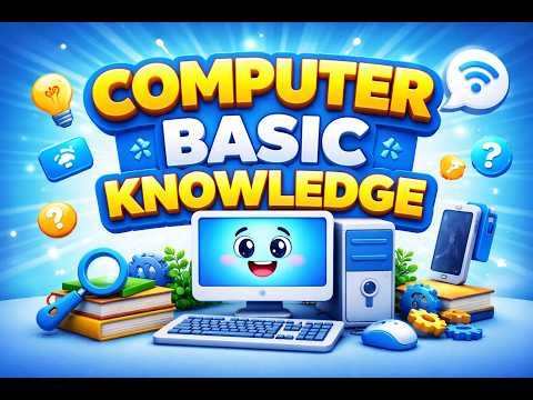 Computer Basic Knowledge// Computer Fundamentals / Complete Computer Hardware + Software Explained