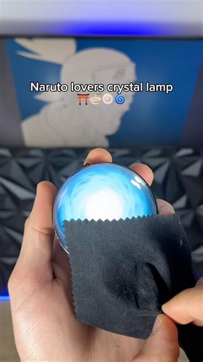 Real Life rasengan? 😳😭 #naruto #narutoshippuden #desklamp
