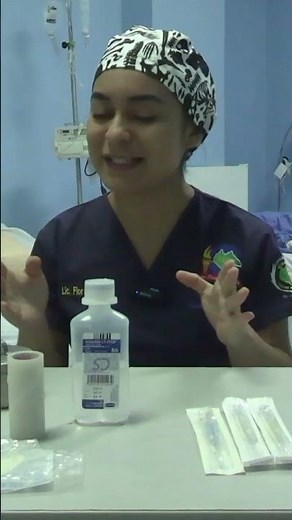 Instalación de catéter venoso periférico o venoclisis #tutorial #educación #salud