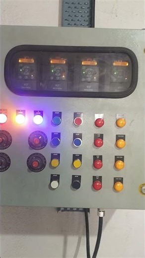 danfoss make vfd panel on site installation