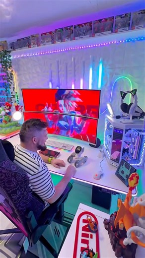 LOONA mi mejor compañera en el SETUP ⭐️•#setups #gameroom #gamingroom #setupinspiration
