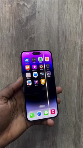 Deal or no deal ⚡️ IPHONE 14PRO MAX 256GB LINE ON THE SCREEN ❗️ CHANGED BATTERY (original) ❗️ FACE ID ✅ EVERYTHING PERFECT 👌 PRICE 388k #nationwidedelivery