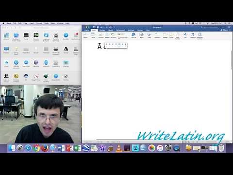 Mac - How to type macrons