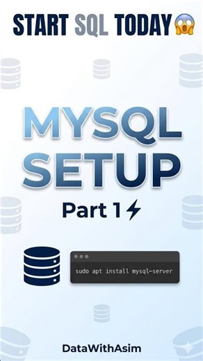 MySQL Setup Part 1 | Start SQL from Scratch!
