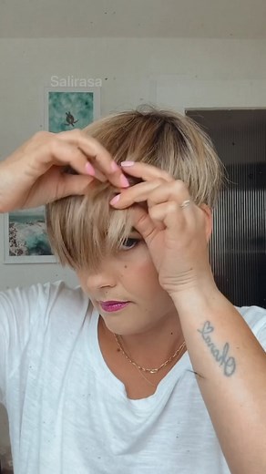 53K views · 235 reactions | Short hair idea for the fringe  which do you like more 1 or 2? #salirasa #kurzehaare #kurzhaarfrisur #pixie #pixiecut #hairvideo | Salirasa | Facebook