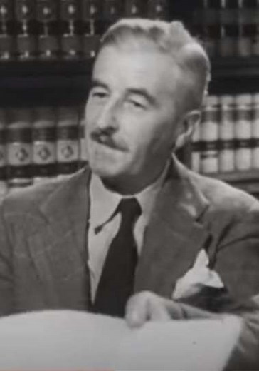 William Faulkner on his native soil in Oxford, Mississippi - Movie