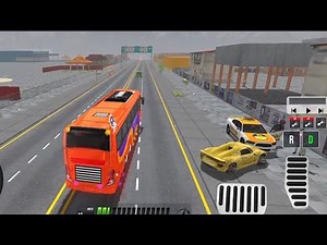 Indian simulator bus terminal | Indian off roading bus simulator | Indian bus wala game 🎯 part 4