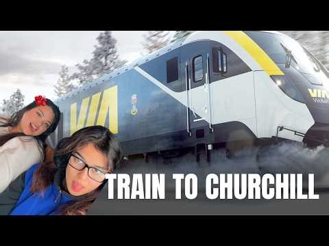 48 HOURS on VIA RAIL TRAIN | Winniepg to Churchill