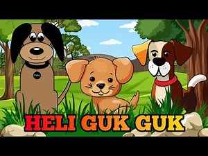 Heli Guk Guk Guk (Anjing Kecil) Lagu Anak Indonesia Populer | Pandeka Kids