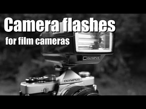 How to use a flash with a film camera (Automatic flashes).