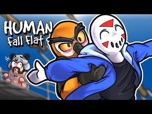 Human Fall Flat - CROSS THOSE WATERS! (Funny Moments)