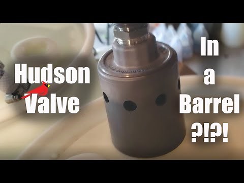 Installing a Hudson Float Valve on a Water Barrel