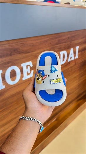 Shoekadaiforladies Kids | 🚓Calling all Paw Patrol fans 🐾🚓 Cute cartoon sandals kids love! 💙 📏 Size: 30-35 Only at Shoekadailafies&kids 👟 #shoekadaiforladiesandkids... | Instagram