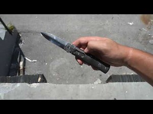 Mikov Predator Leverlock Automatic Knife - Black