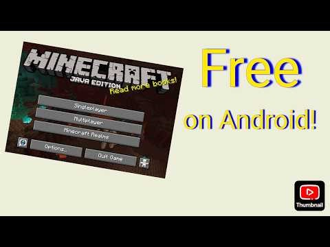 How to play Minecraft in Android for free!