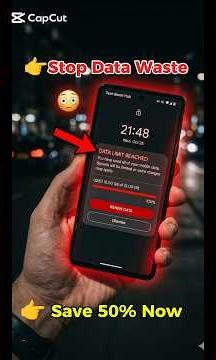 Stop Wasting Mobile Data! Save 50% Instantly (Android 2026 Guide)