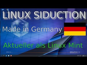 Linux Siduction - super für Anfänger - mit aktuellster Systemausstattung