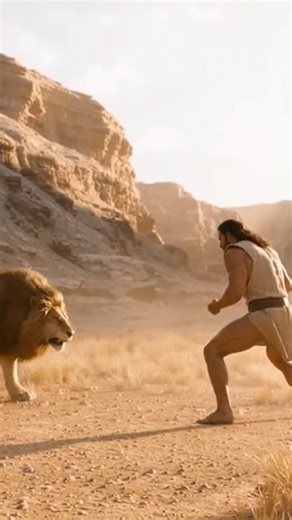 SAMSON vs THE LION — When God’s Power Awakens in a Man