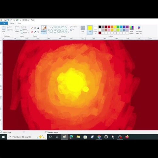 How to Draw in MS Paint | Full Step-by-Step Guide//Easy Digital Painting Tutorial
