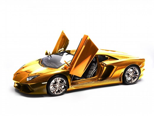 World’s Most Expensive Lamborghini Is the $7.5M Aventador Carved Out of Gold