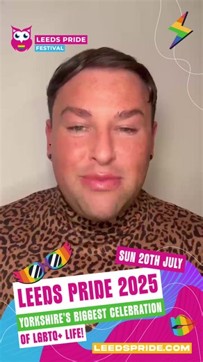 David Potts Talks About Leeds Pride Celebrations