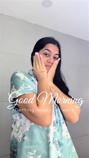 Morning Routine with Dove Beauty Products