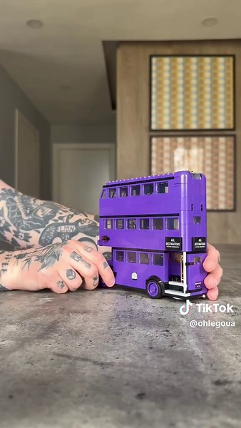 Explore the LEGO Knight Bus Adventure Set