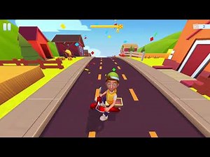 Paper Boy Race Running Game [No Copyright Gameplay | Free To Use]