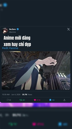 Anime mới đáng xem hay chỉ đẹp #anime #shorts