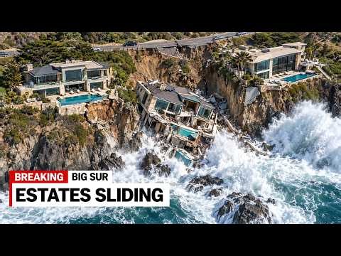 Big Sur's $35 Million Cliffside Estates Are Sliding Into the Ocean — And Owners Are Powerless to Sto