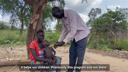This is what it’s like to be a Boma health worker in #SouthSudan. Jamal conducts door-to-door visits to remote villages to reach children with health services. See how his work is helping save children’s lives. watch the full video here: https://www.youtube.com/watch?v=FUMLz5-bbMQ UNICEF and partners continue to provide medical services for children across the country. | UNICEF South Sudan