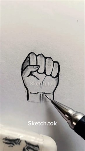 How to draw hand tutorial ✏️Pt.9 #drawing #tutorial #howtodraw #hand #art