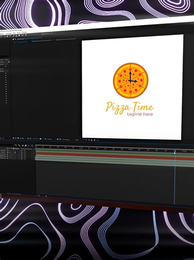 Pizza Time Logo Animation Process in After Effects | Logo Animation Process | Logo Animation in After Effects | Logo Animation | Pizza Time Logo Animation | Animation | After Effects Edits | #aftereffectsedits #animation #motion #motiongraphics #motiondesign