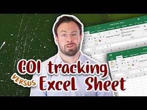 Automated COI tracking software VS Excel Spreadsheet
