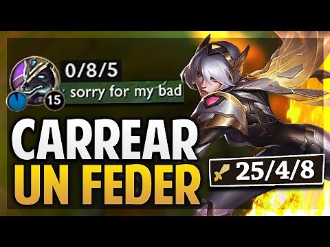 ¡IRELIA PROYECTO! COMO CARREAR FÁCIL A UN FEDER | League of Legends