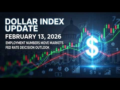 Dollar Index Update February 13, 2026 | Employment Numbers Move Markets | Fed Rate Decision Outlook