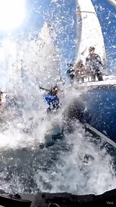 🌊💥 “Race Collision!” Six sailboats charging at full speed… one small dinghy misjudges and crashes into a yacht! Waves splashing, crew shouting, pure adrenaline! ⚓🏁 #RealSailingChaos #Sailing #RaceCollision #Sailboats #YachtLife #GoProFootage #WaterSplash #HighSpeedSailing #AdrenalineRush #SailingCrash #EpicSailing | Love Sailing