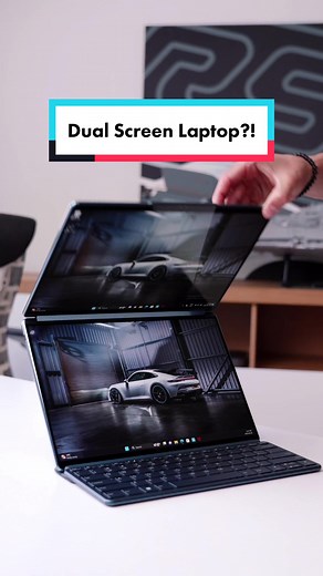DUAL SCREEN Laptop? The @Lenovo Yoga Book 9i has to be the coolest laptop ever with 2 13.3
