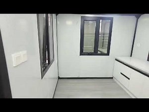 Modulaire 1 – Présentation d'une maison préfabriquée équipée